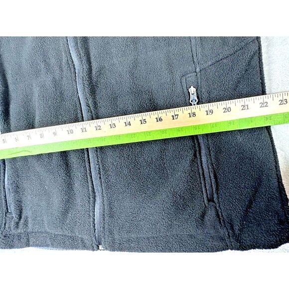 Port Authority Vest Men's L Black Brindiamo Premium Whiskey Full Zip Fleece - Picture 9 of 10